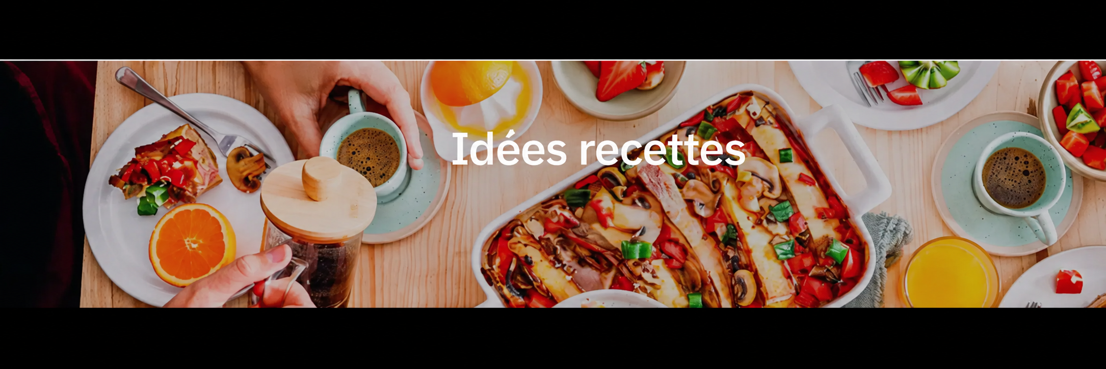 Idées recettes avec les fruits et légumes frais