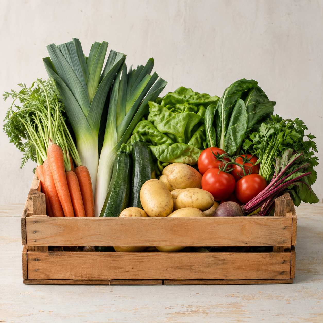 Cagette légumes de saison