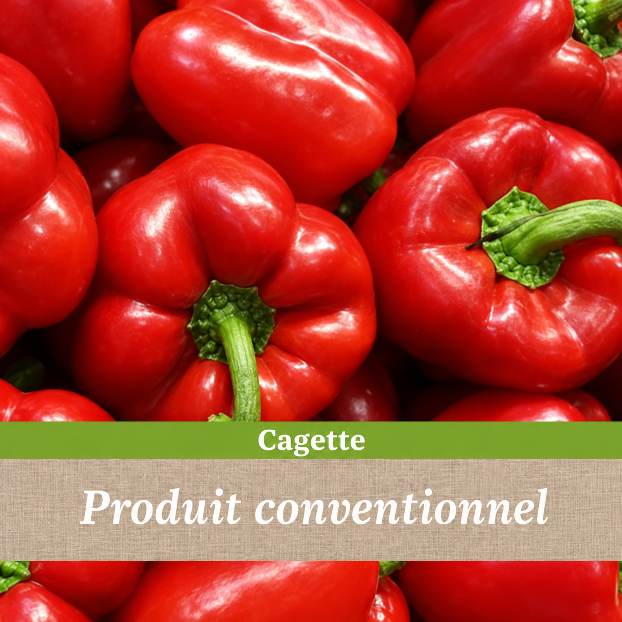 Cagette Poivron Rouge