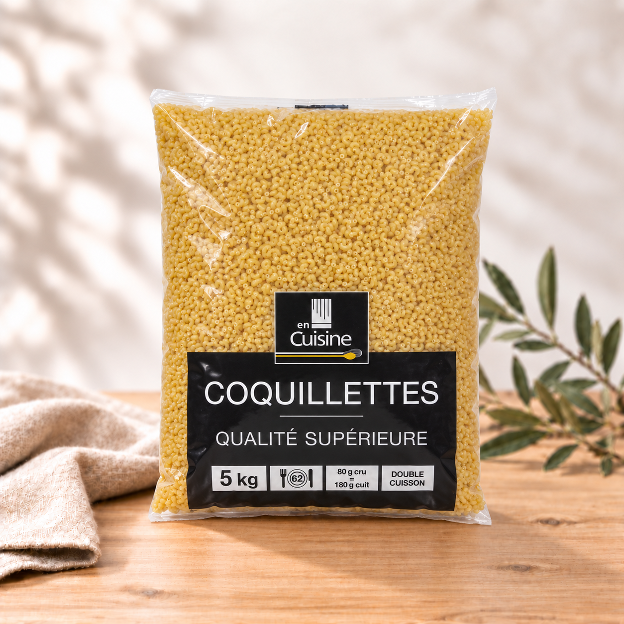 Pâtes coquilette EN CUISINE 5 KG