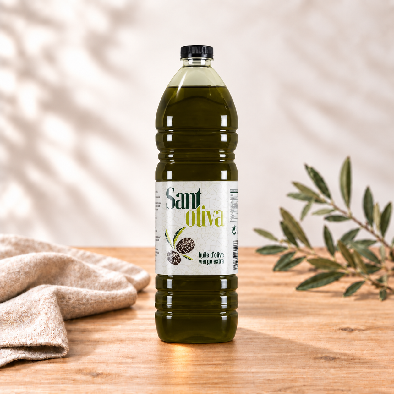 Huile d'olive vierge SANTOLIVA 1L