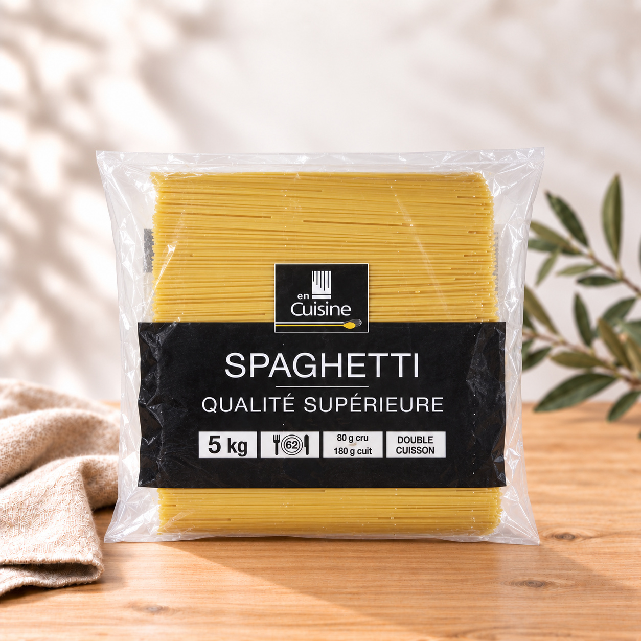 Pâtes spaghettis EN CUISINE 5KG
