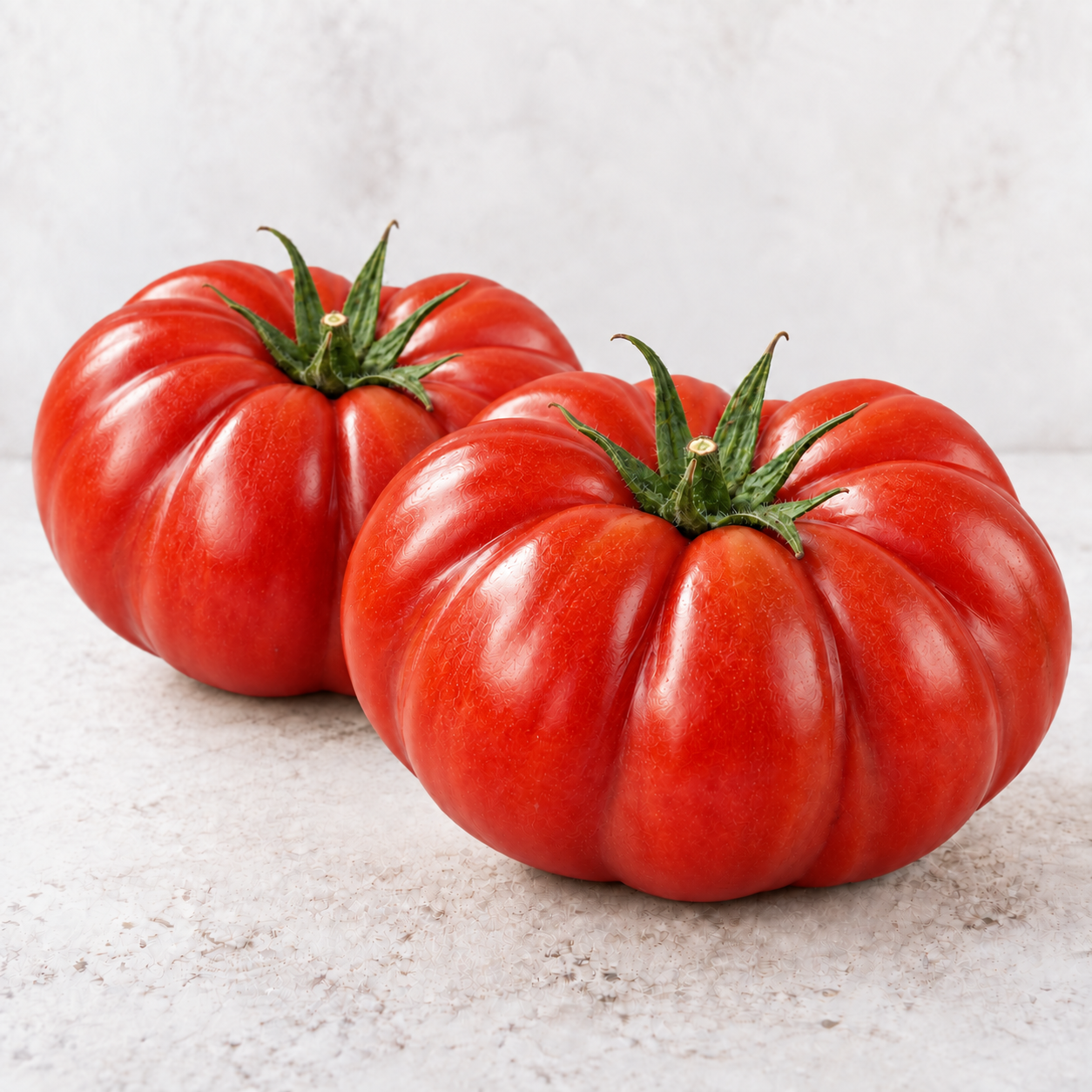 Tomate côtelée rouge