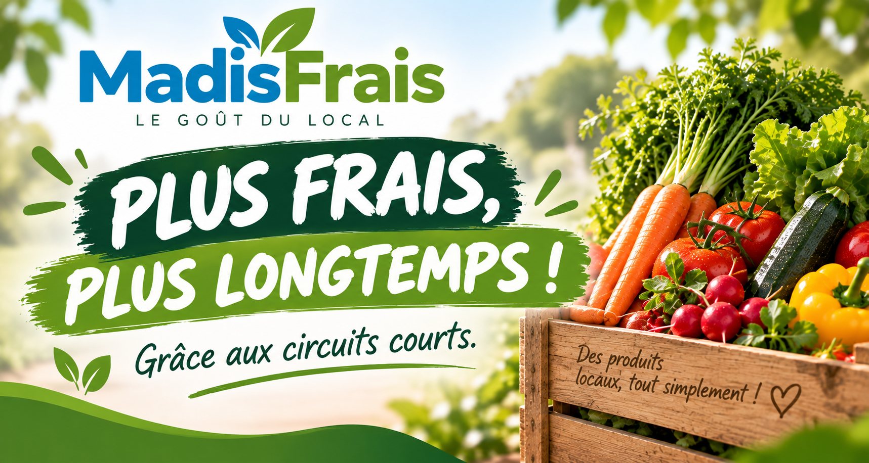 Plus frais, plus longtemps!