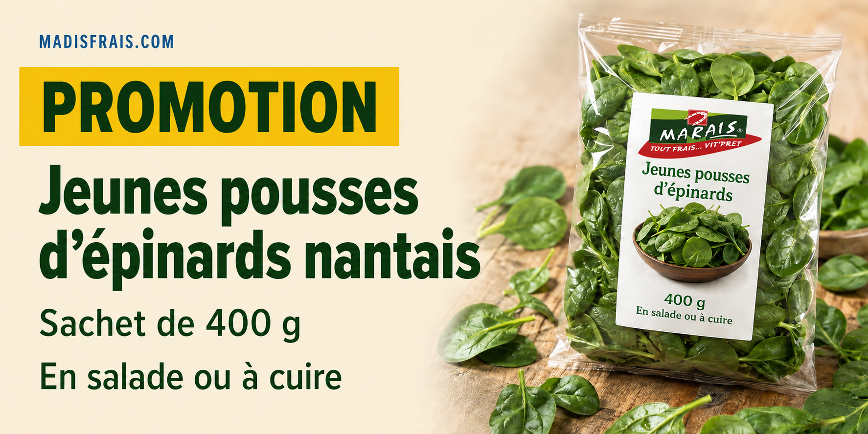 Épinards 400G